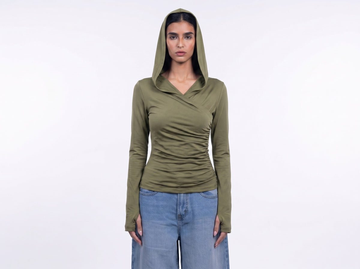 Kheet Hooded Top